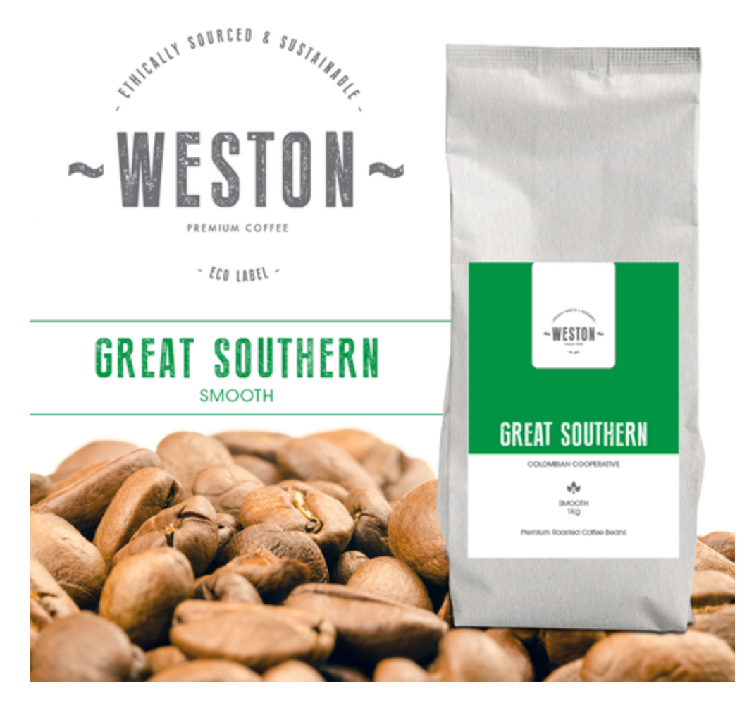 Great Southern Coffee 1kg - Wholesale coffee beans for cafes and restaurants